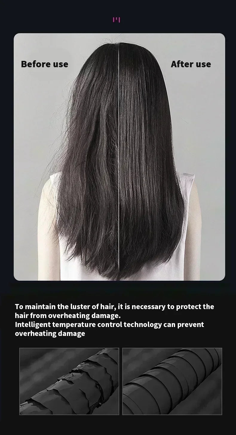 5-in-1 Professional Hair Dryer – Hot & Cold Air, Lightweight Thermostatic Styling Tool