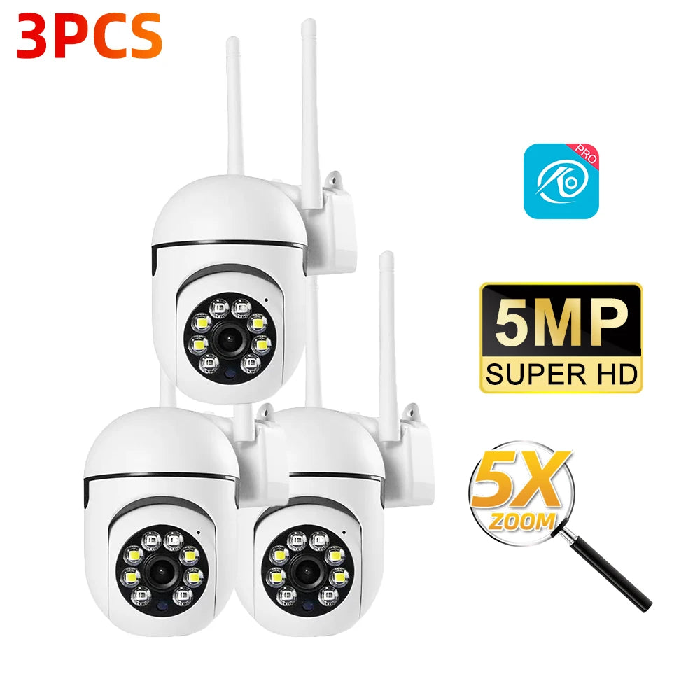 O-Kam Pro 8MP WiFi IP Camera – 2.4G Wireless Home Security with 5X Zoom & Tracking