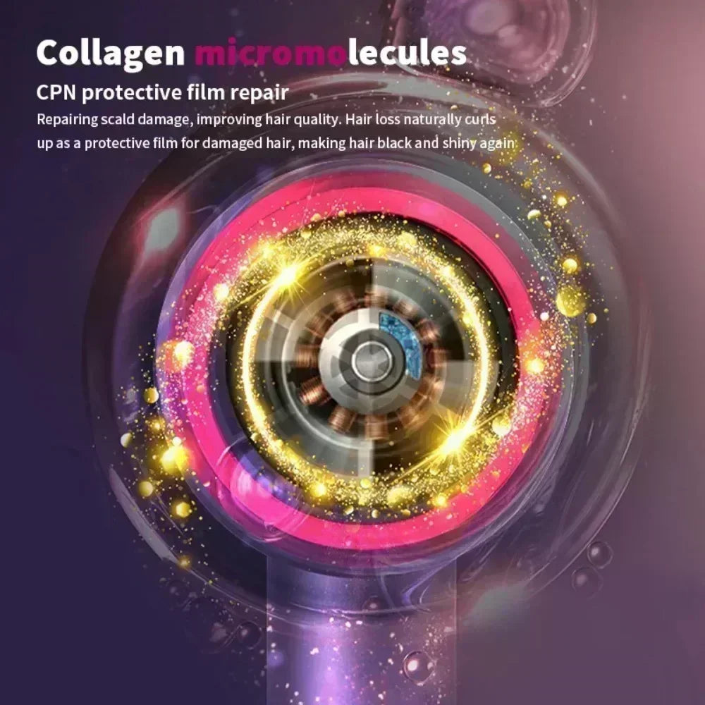 5-in-1 Professional Hair Dryer – Hot & Cold Air, Lightweight Thermostatic Styling Tool