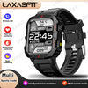 LAXASFIT Men’s Outdoor Smart Watch with LED Flashlight & Health Monitoring