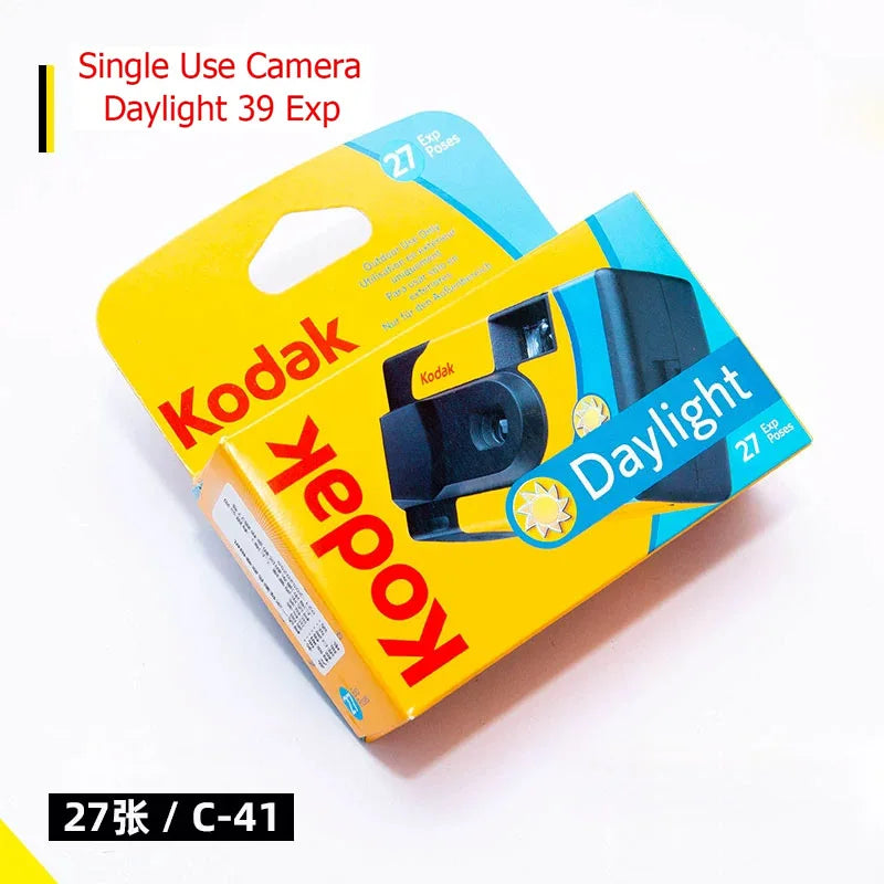 Kodak FunSaver Disposable Camera – Single Use, Flash, 27/39 Exposures